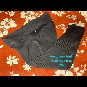 Fabletics Anywhere High-Waisted Moto 7/8